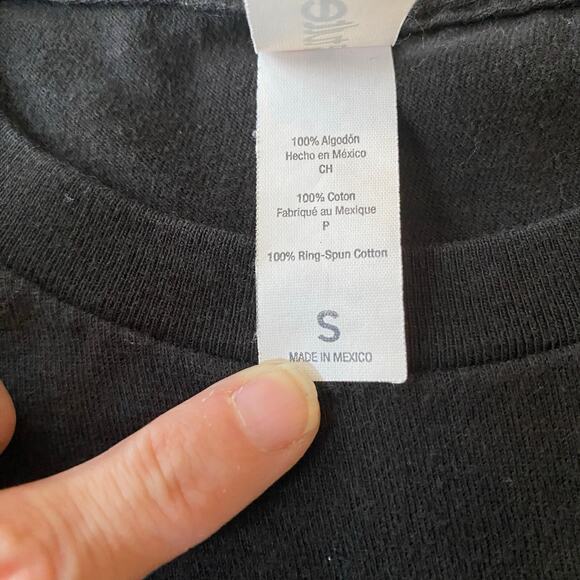 Dylan Scott Tour Tee Distressed Raw Hem Sz S - Picture 6 of 6